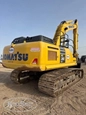 Used Komatsu Excavator in yard